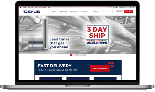 Request a Quote with Dayus